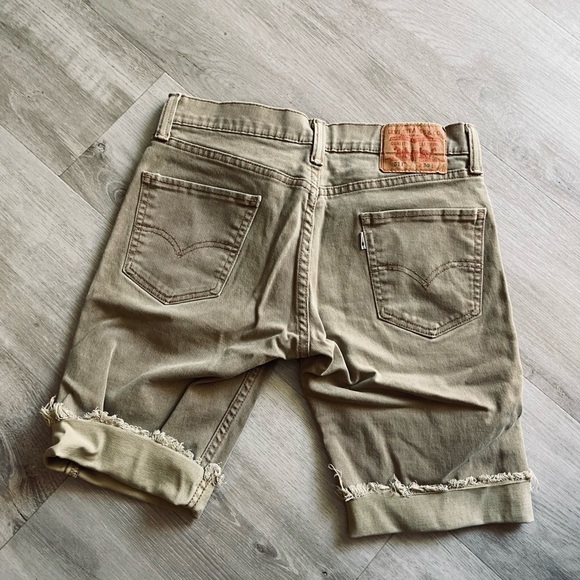 Levi’s 511  High Waist Jean Shorts Size 30 - Picture 1 of 7